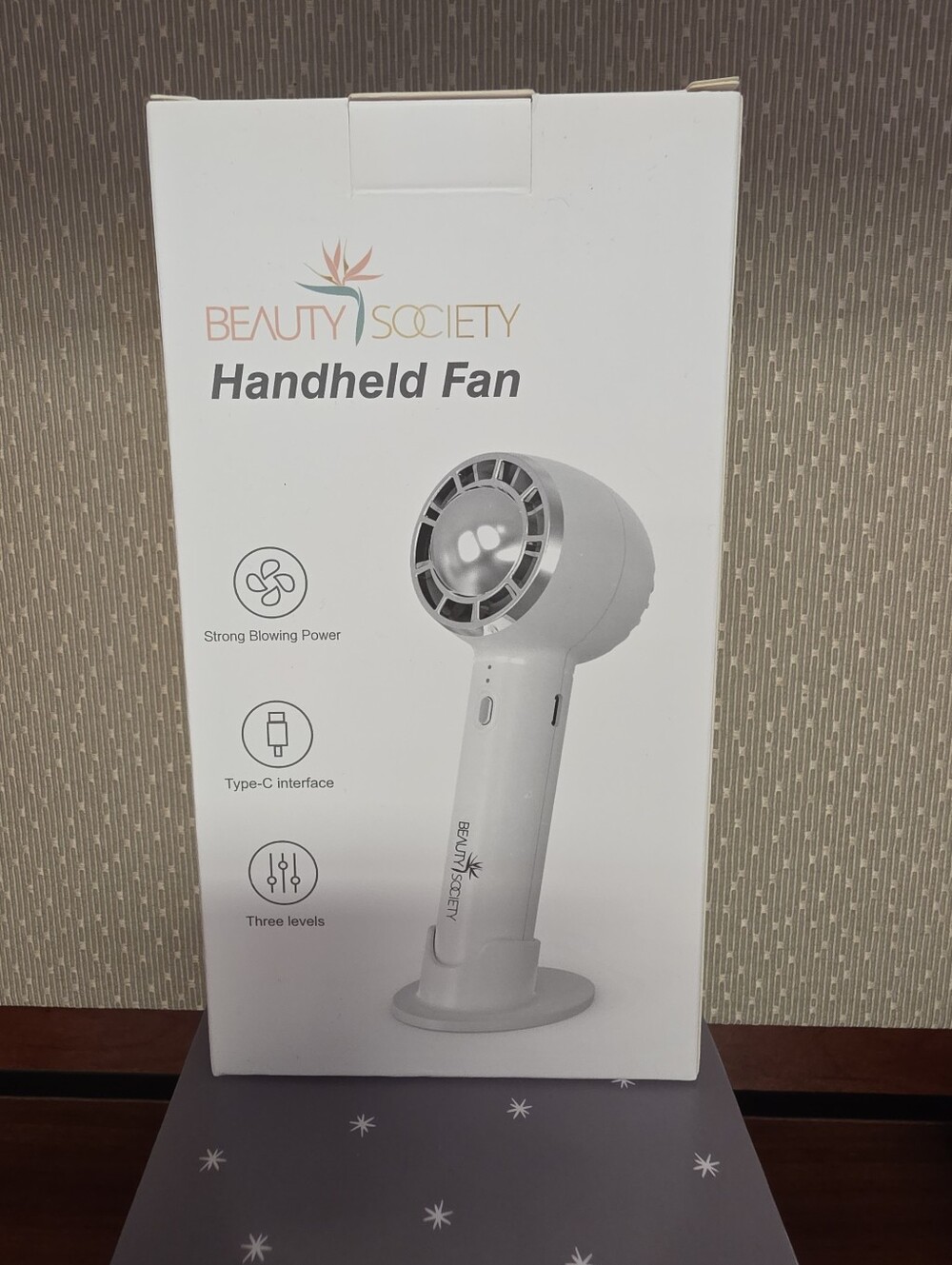 Beauty Society Handheld Fan